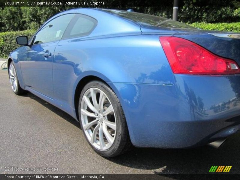 Athens Blue / Graphite 2008 Infiniti G 37 Journey Coupe
