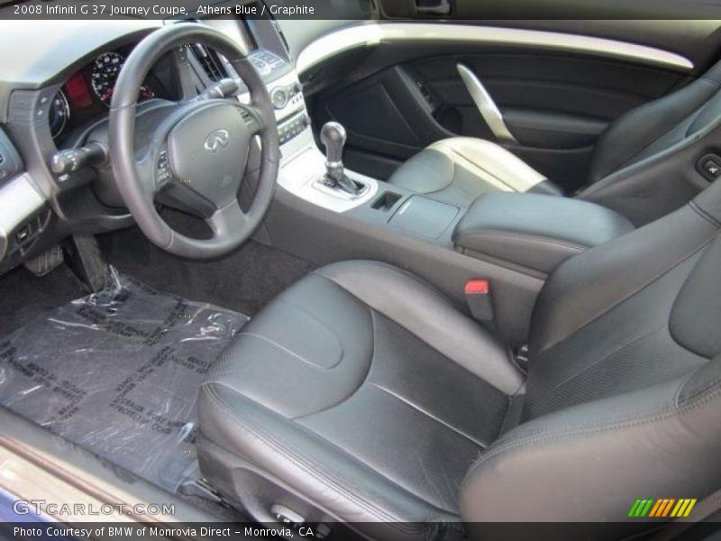 Athens Blue / Graphite 2008 Infiniti G 37 Journey Coupe