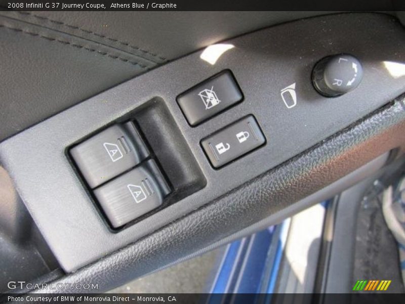 Athens Blue / Graphite 2008 Infiniti G 37 Journey Coupe