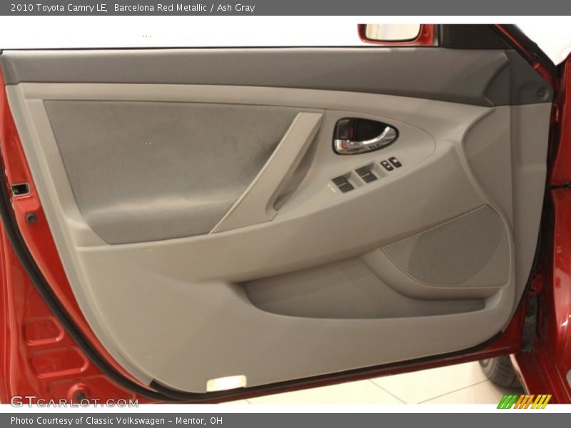Barcelona Red Metallic / Ash Gray 2010 Toyota Camry LE