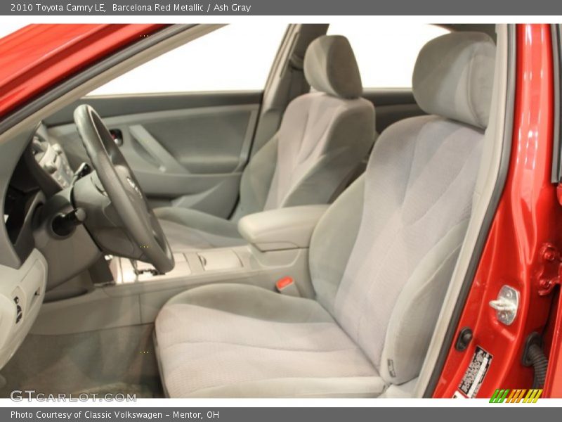 Barcelona Red Metallic / Ash Gray 2010 Toyota Camry LE