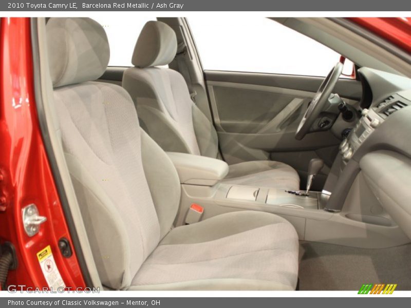 Barcelona Red Metallic / Ash Gray 2010 Toyota Camry LE