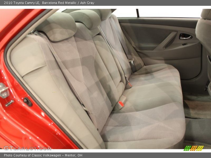 Barcelona Red Metallic / Ash Gray 2010 Toyota Camry LE