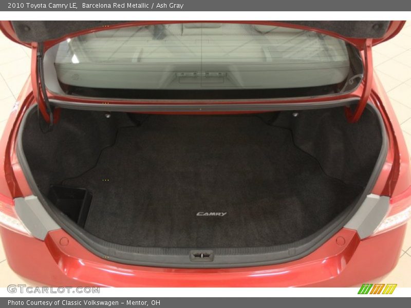 Barcelona Red Metallic / Ash Gray 2010 Toyota Camry LE