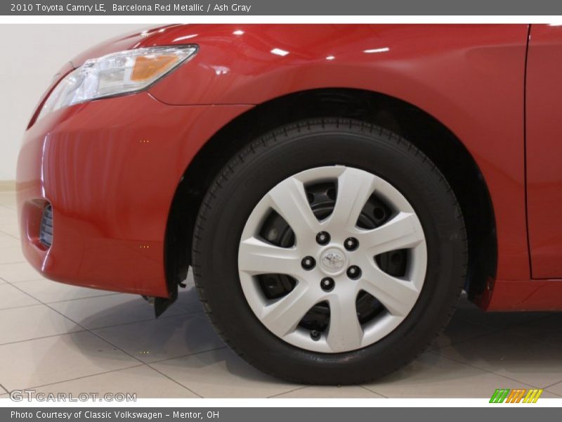 Barcelona Red Metallic / Ash Gray 2010 Toyota Camry LE