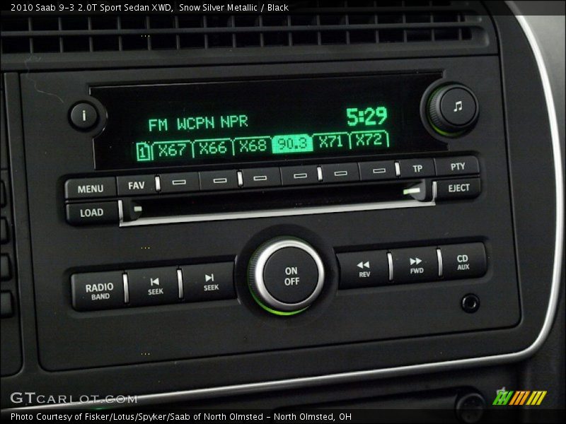 Audio System of 2010 9-3 2.0T Sport Sedan XWD