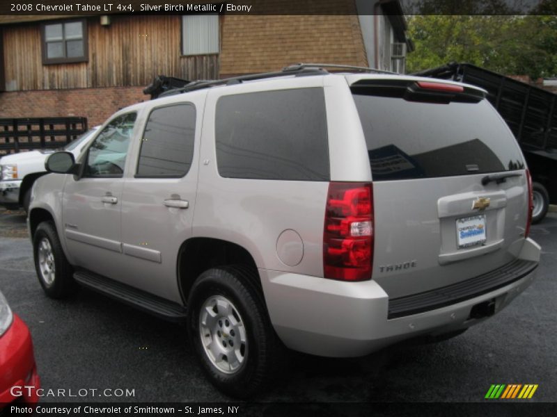 Silver Birch Metallic / Ebony 2008 Chevrolet Tahoe LT 4x4