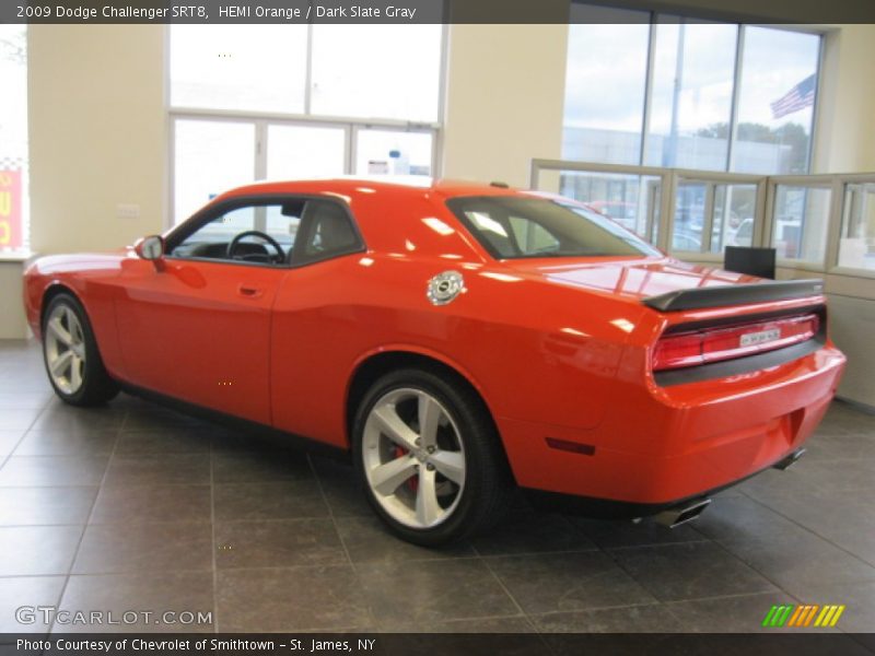 HEMI Orange / Dark Slate Gray 2009 Dodge Challenger SRT8
