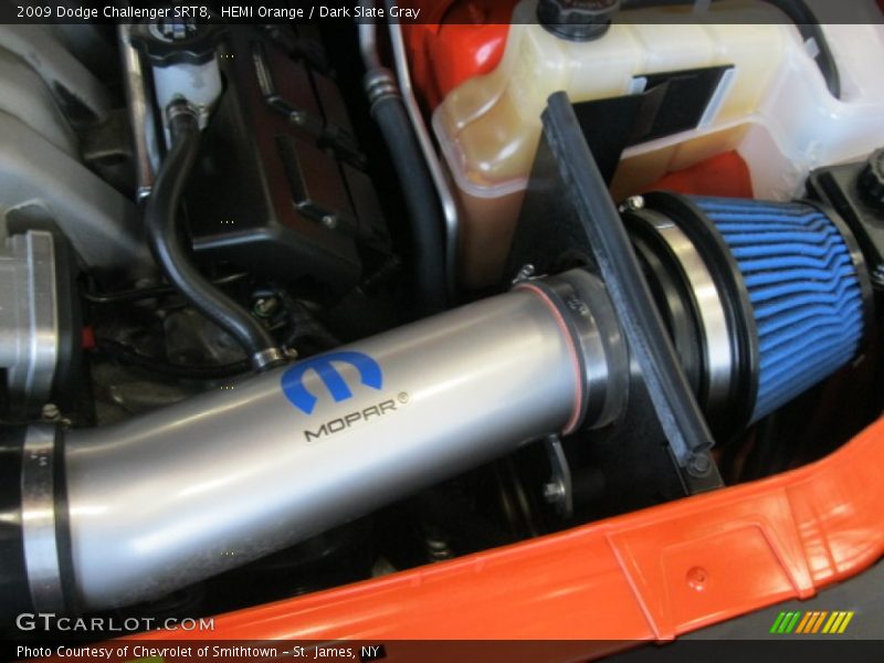 HEMI Orange / Dark Slate Gray 2009 Dodge Challenger SRT8