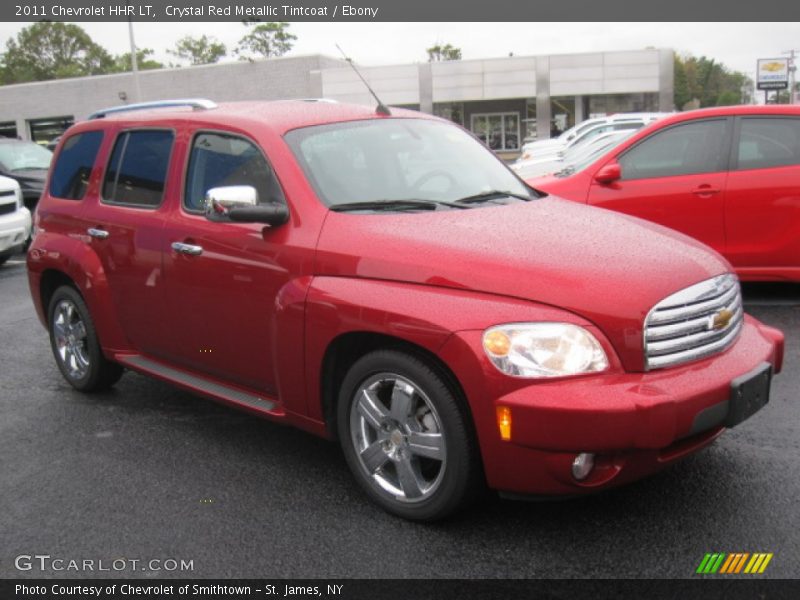 Crystal Red Metallic Tintcoat / Ebony 2011 Chevrolet HHR LT