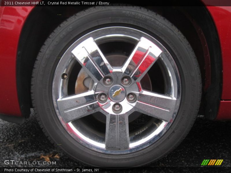 Crystal Red Metallic Tintcoat / Ebony 2011 Chevrolet HHR LT