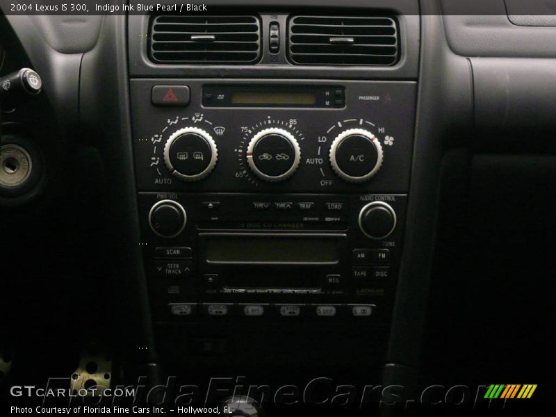 Indigo Ink Blue Pearl / Black 2004 Lexus IS 300