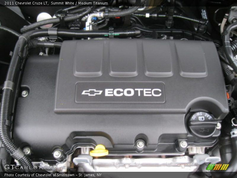  2011 Cruze LT Engine - 1.4 Liter Turbocharged DOHC 16-Valve VVT ECOTEC 4 Cylinder