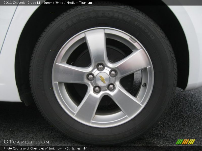 Summit White / Medium Titanium 2011 Chevrolet Cruze LT