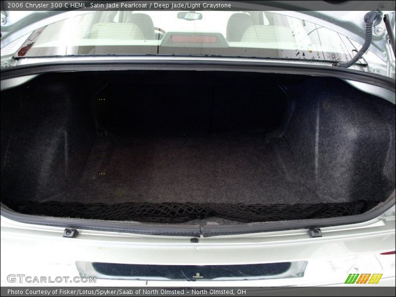 Satin Jade Pearlcoat / Deep Jade/Light Graystone 2006 Chrysler 300 C HEMI