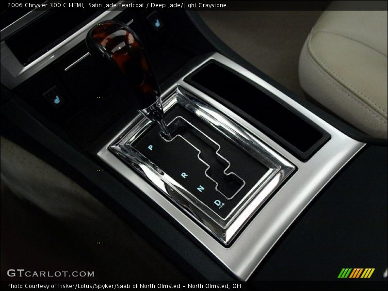 Satin Jade Pearlcoat / Deep Jade/Light Graystone 2006 Chrysler 300 C HEMI
