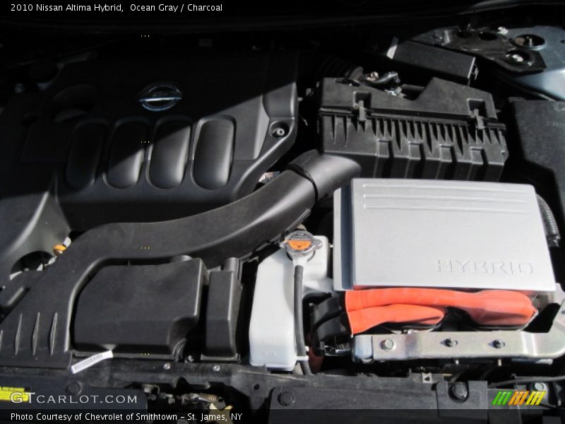 Ocean Gray / Charcoal 2010 Nissan Altima Hybrid