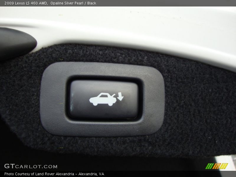 Opaline Silver Pearl / Black 2009 Lexus LS 460 AWD