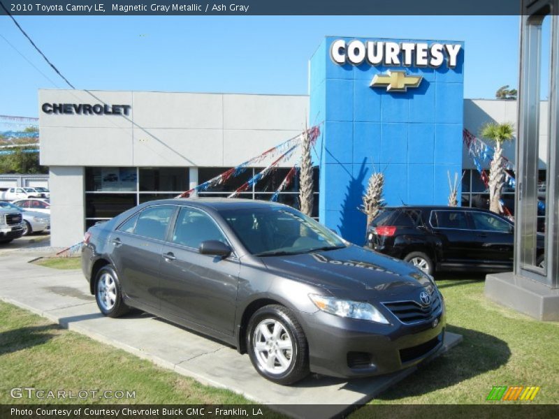 Magnetic Gray Metallic / Ash Gray 2010 Toyota Camry LE
