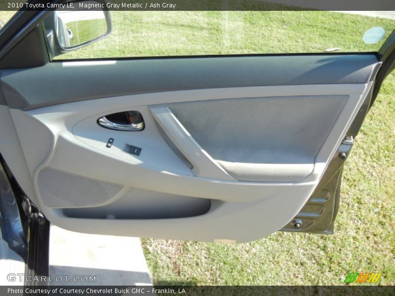 Magnetic Gray Metallic / Ash Gray 2010 Toyota Camry LE