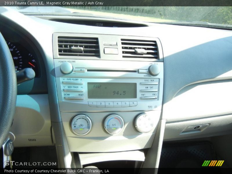 Magnetic Gray Metallic / Ash Gray 2010 Toyota Camry LE
