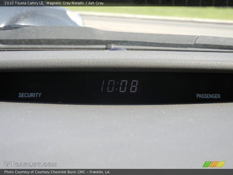 Magnetic Gray Metallic / Ash Gray 2010 Toyota Camry LE