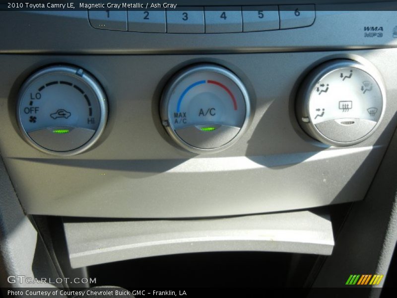 Magnetic Gray Metallic / Ash Gray 2010 Toyota Camry LE