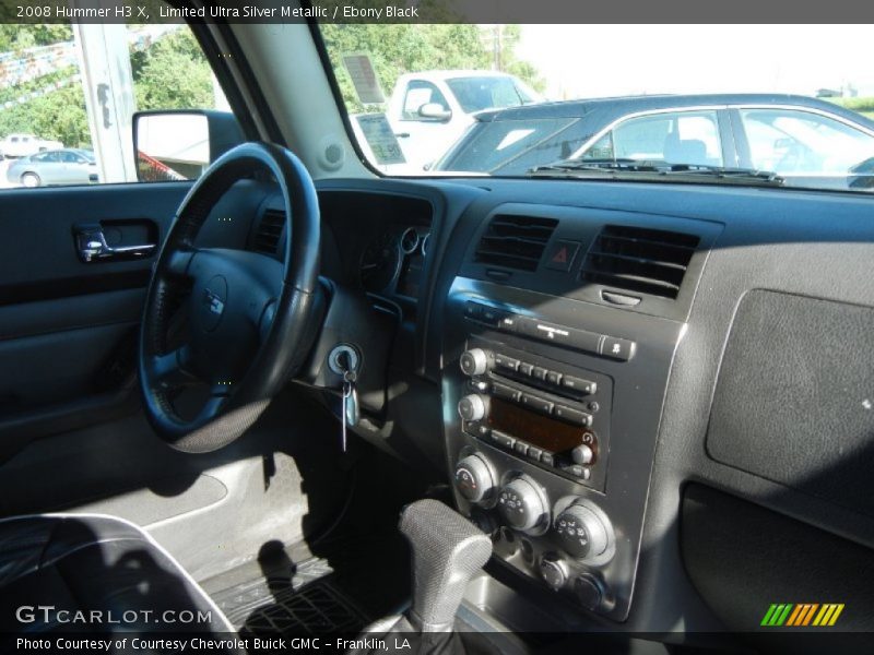 Limited Ultra Silver Metallic / Ebony Black 2008 Hummer H3 X