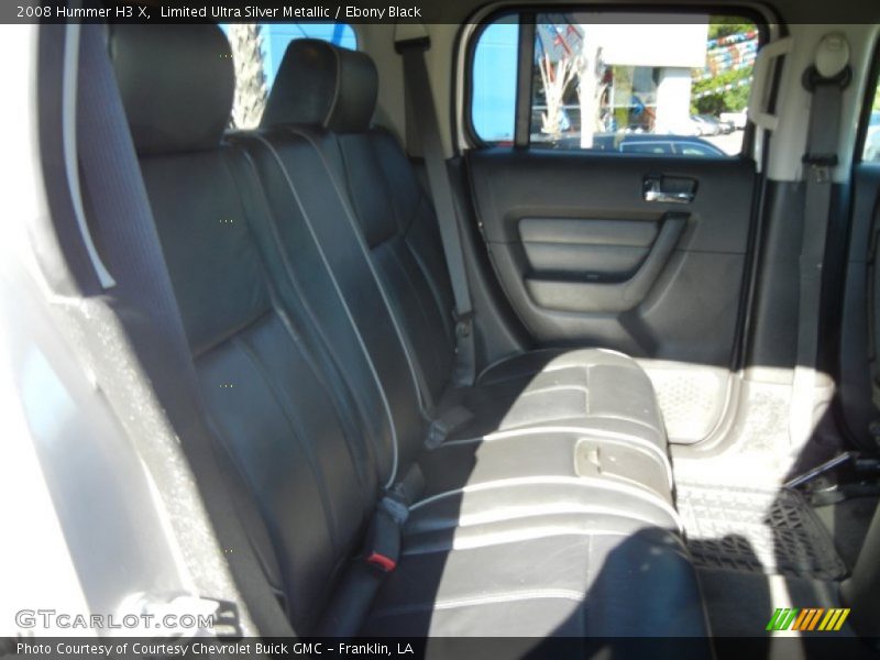 Limited Ultra Silver Metallic / Ebony Black 2008 Hummer H3 X