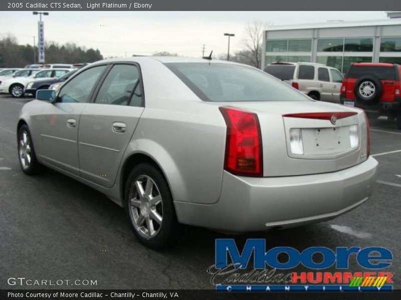 Light Platinum / Ebony 2005 Cadillac CTS Sedan