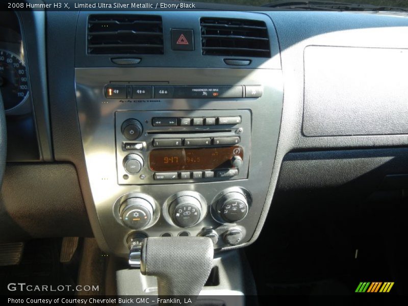 Limited Ultra Silver Metallic / Ebony Black 2008 Hummer H3 X