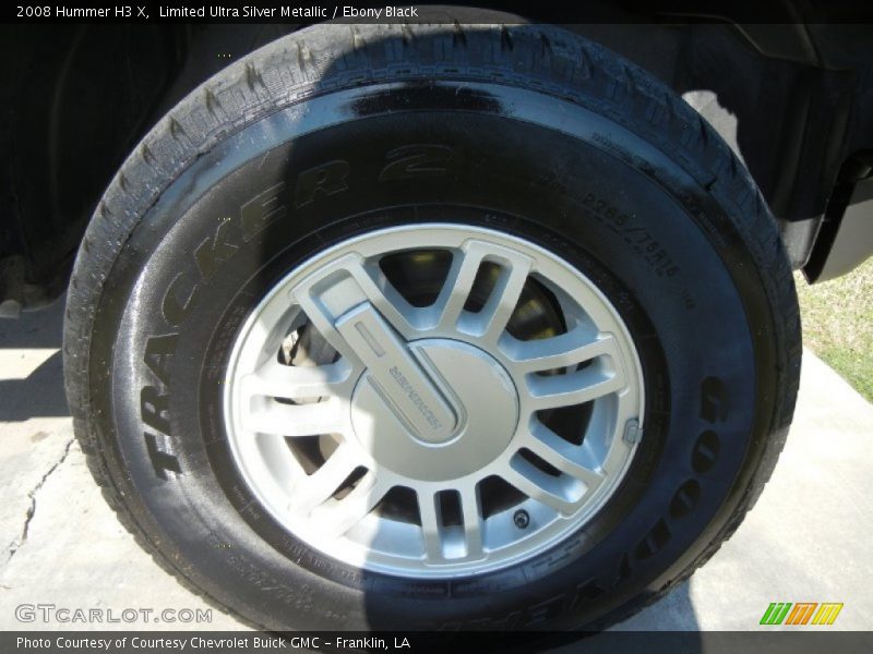Limited Ultra Silver Metallic / Ebony Black 2008 Hummer H3 X