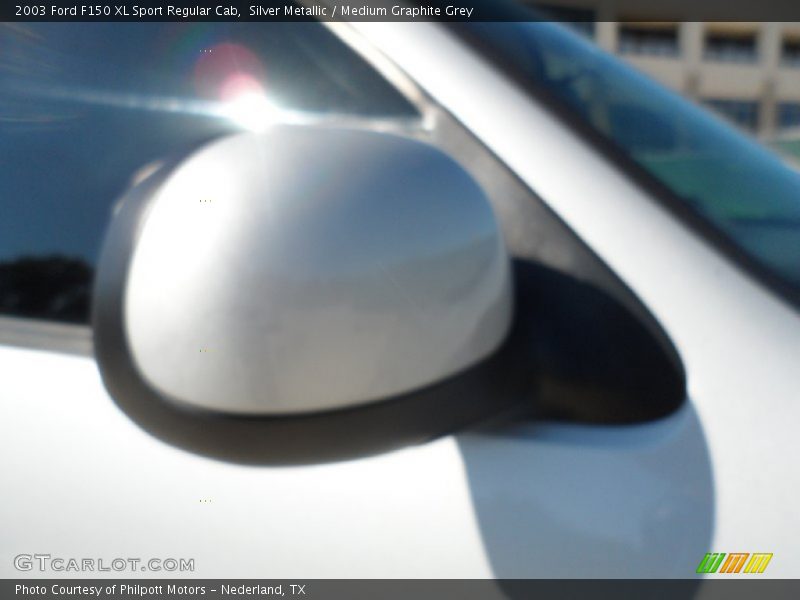 Silver Metallic / Medium Graphite Grey 2003 Ford F150 XL Sport Regular Cab