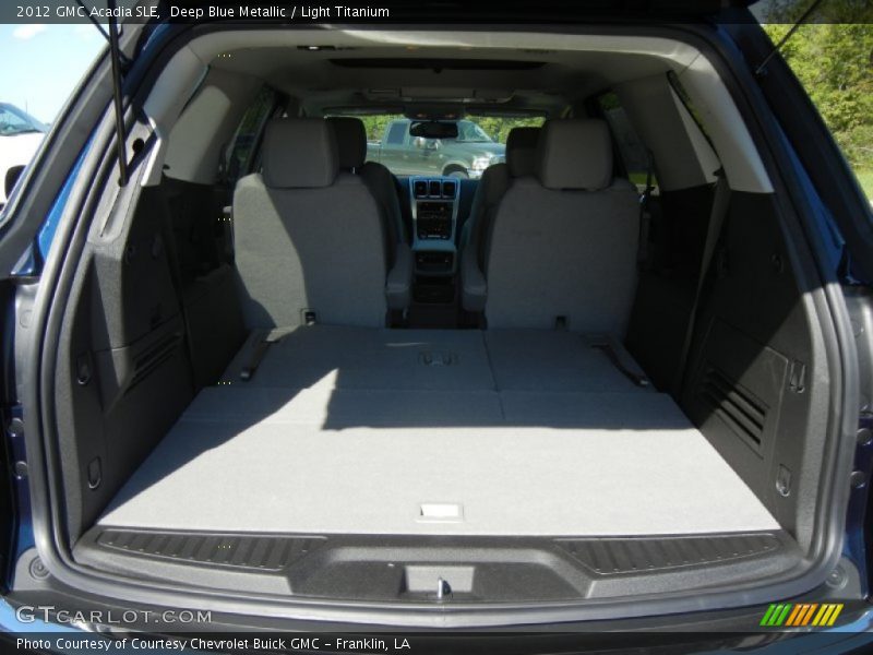  2012 Acadia SLE Trunk