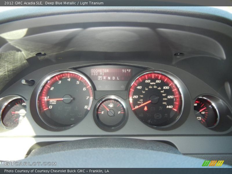  2012 Acadia SLE SLE Gauges