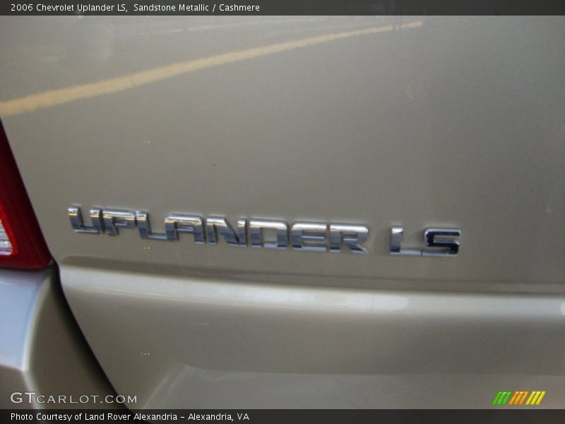 Sandstone Metallic / Cashmere 2006 Chevrolet Uplander LS