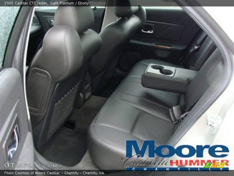 Light Platinum / Ebony 2005 Cadillac CTS Sedan