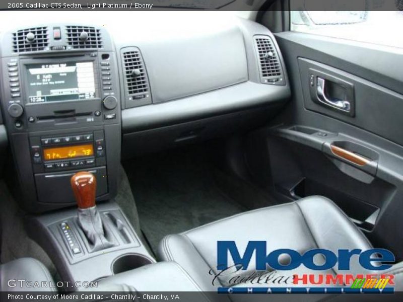 Light Platinum / Ebony 2005 Cadillac CTS Sedan