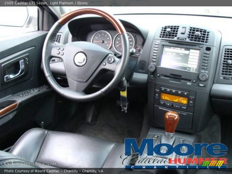Light Platinum / Ebony 2005 Cadillac CTS Sedan