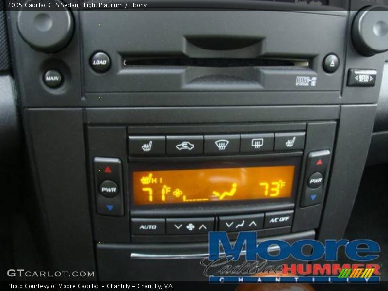 Light Platinum / Ebony 2005 Cadillac CTS Sedan