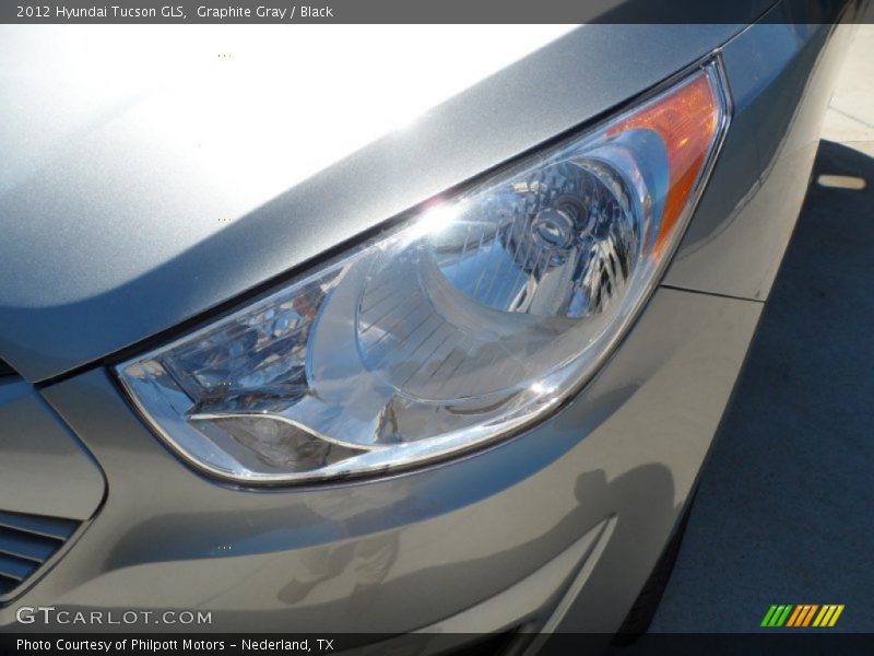 Graphite Gray / Black 2012 Hyundai Tucson GLS