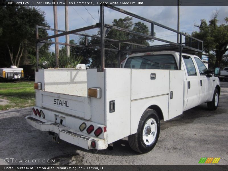 Oxford White / Medium Flint 2006 Ford F250 Super Duty XL Crew Cab Commercial