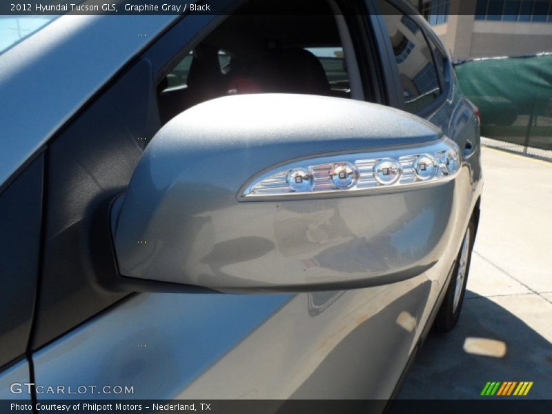 Graphite Gray / Black 2012 Hyundai Tucson GLS