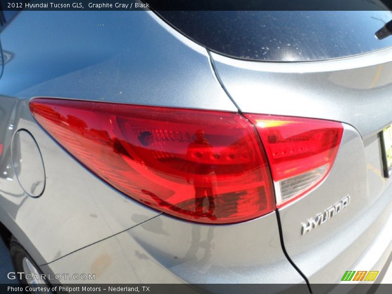 Graphite Gray / Black 2012 Hyundai Tucson GLS