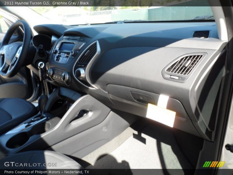  2012 Tucson GLS Black Interior