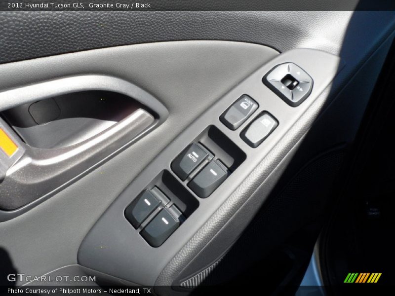 Graphite Gray / Black 2012 Hyundai Tucson GLS