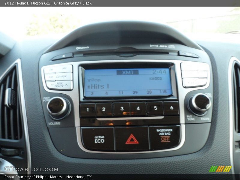 Graphite Gray / Black 2012 Hyundai Tucson GLS