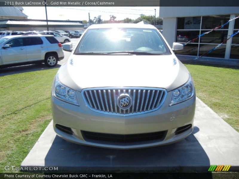 Gold Mist Metallic / Cocoa/Cashmere 2011 Buick LaCrosse CX