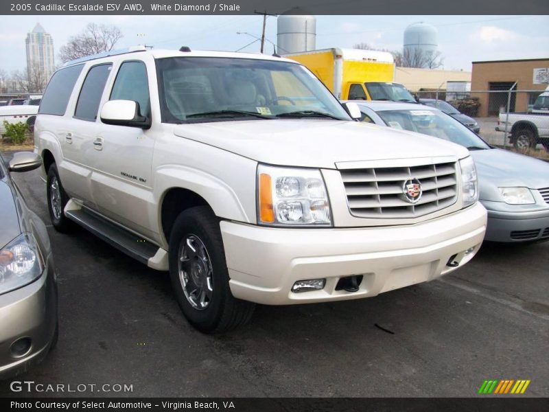 White Diamond / Shale 2005 Cadillac Escalade ESV AWD