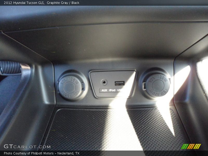 Graphite Gray / Black 2012 Hyundai Tucson GLS